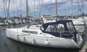 bild Oceanis 37 grund köl 